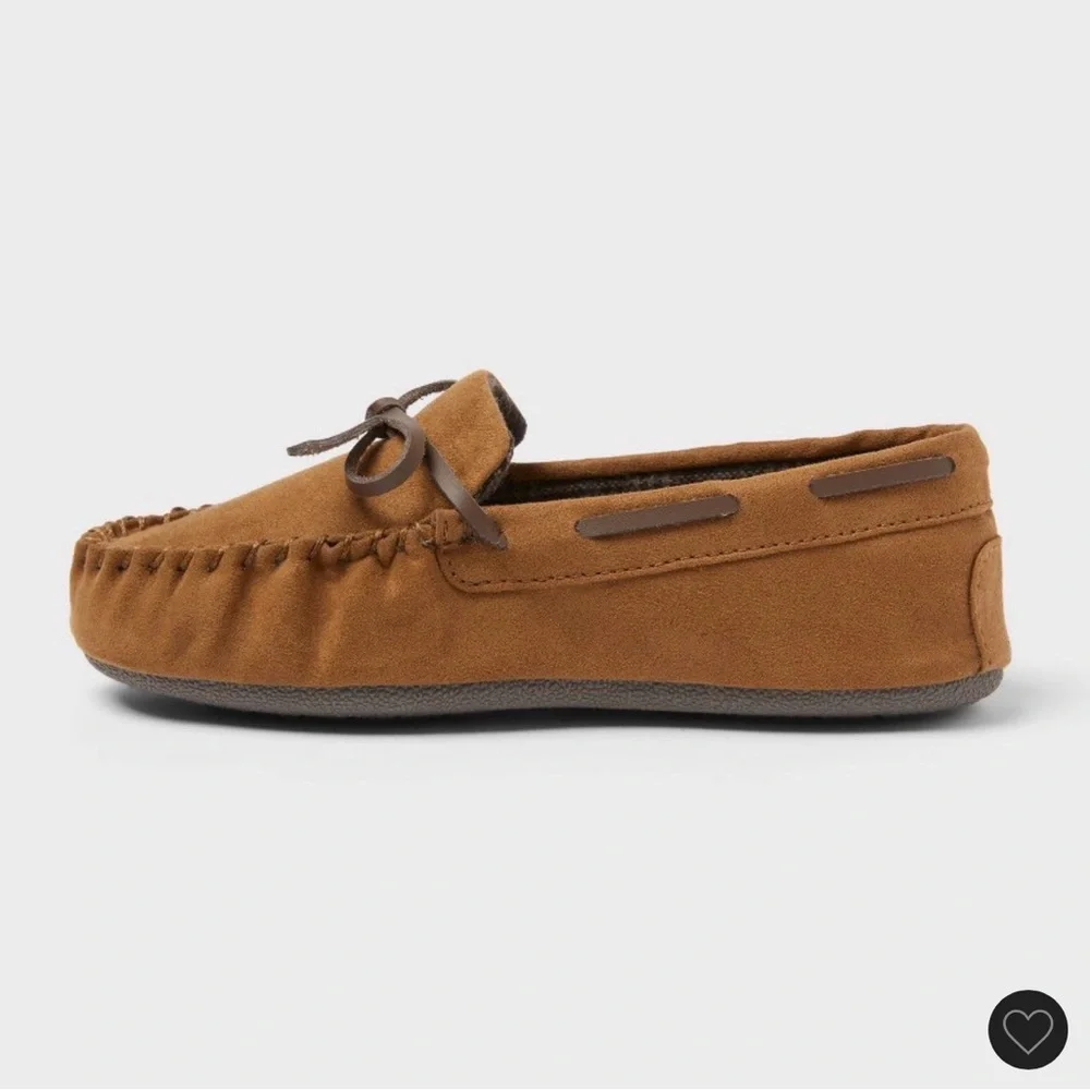 NWT Cat & Jack Kids Lionel Moccasin Slipper Sz 2
